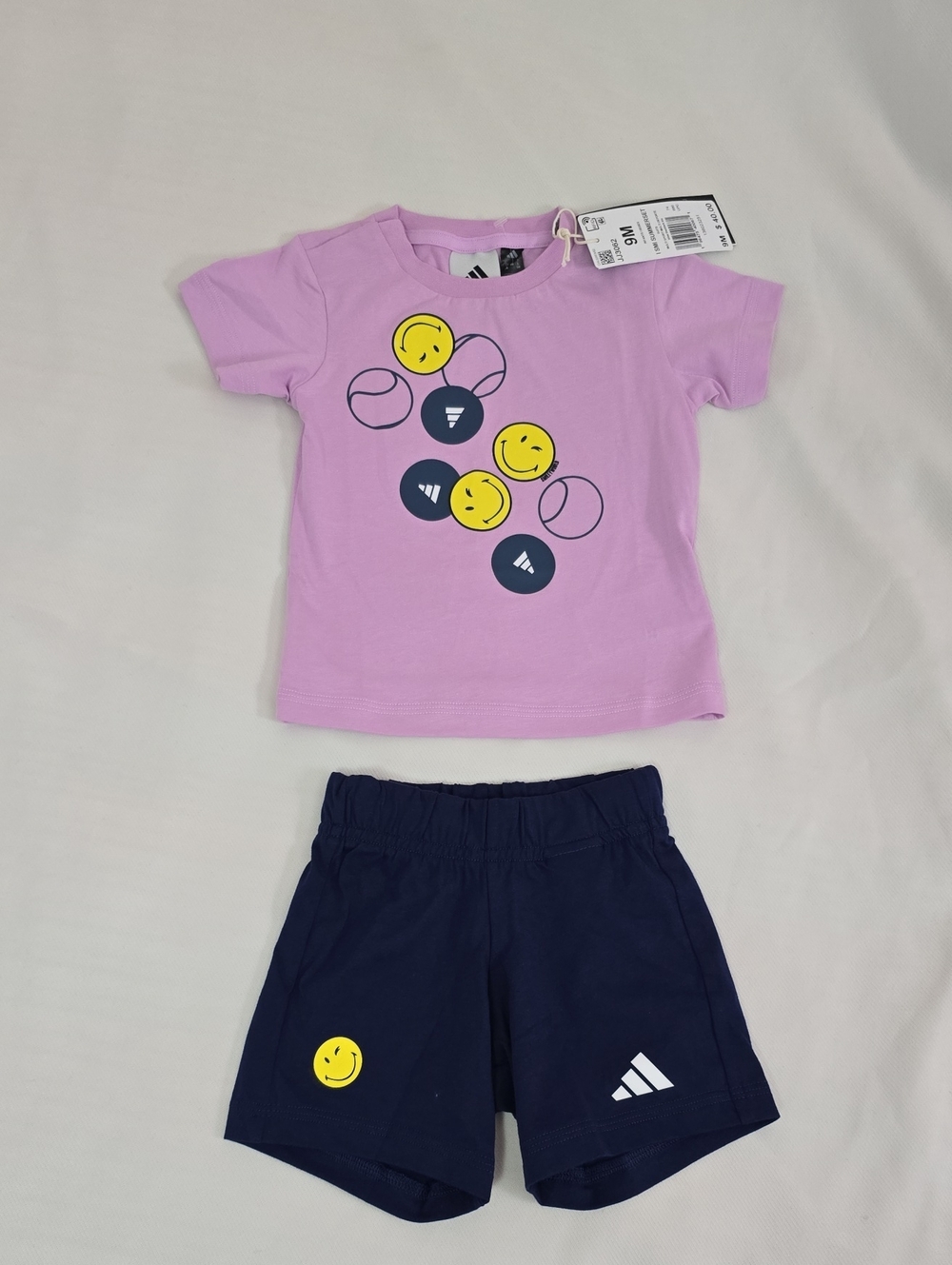Adidas Smiley World Girl's Set Size: 9M